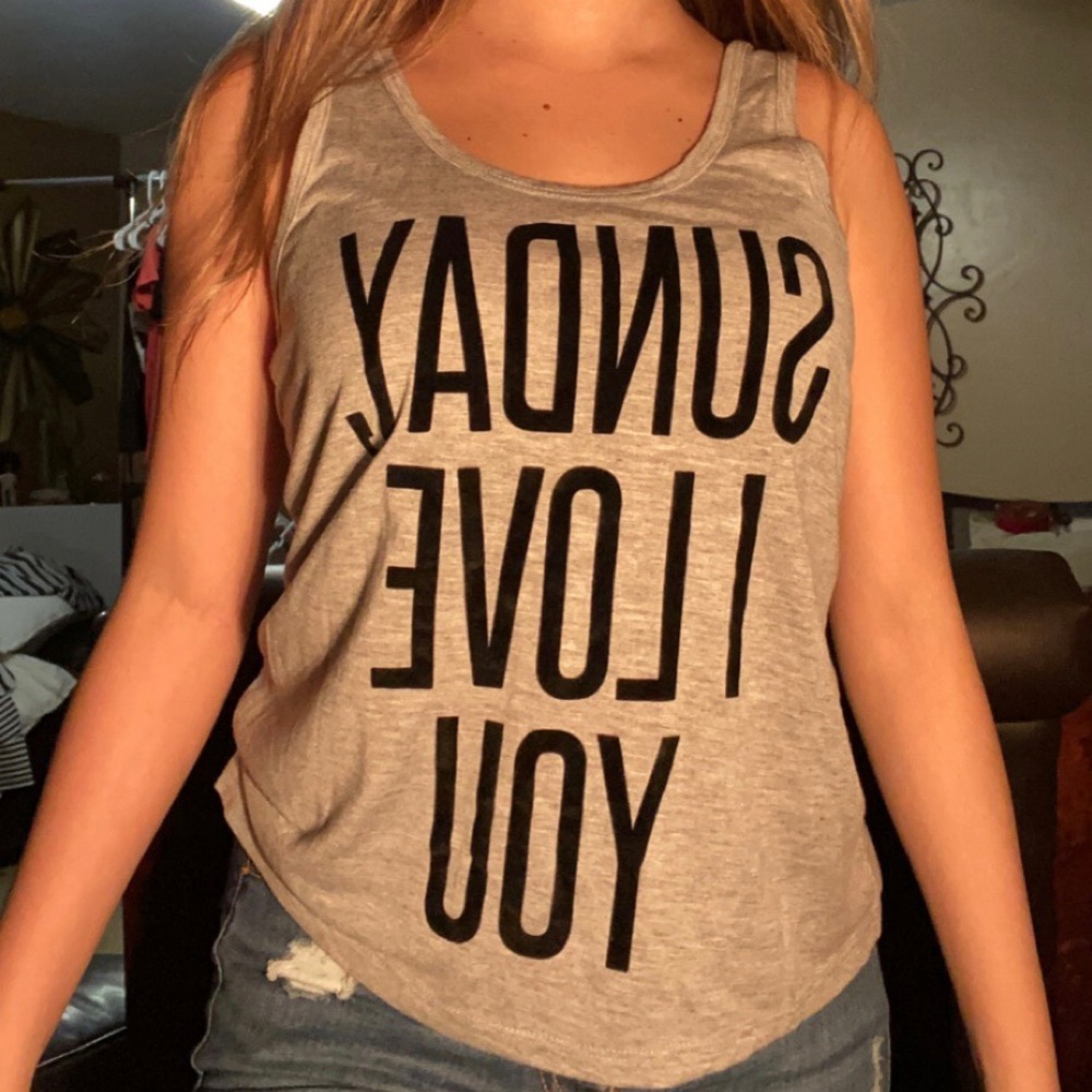 Gray Tank Top